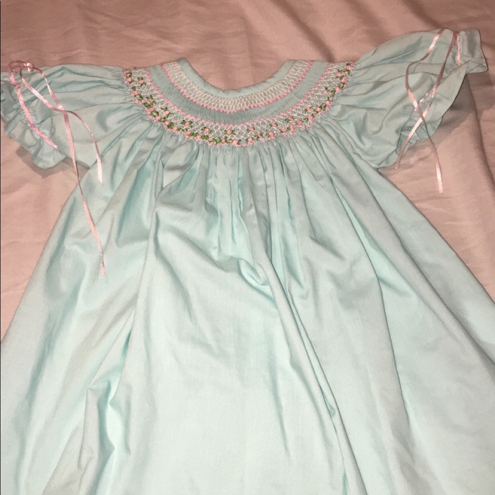 Toddler Smocked Dress!